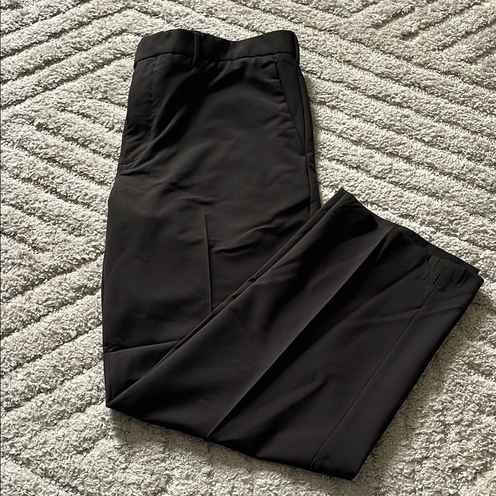 Croft and Barrow True Comfort Classic Fit Men's Black Trousers